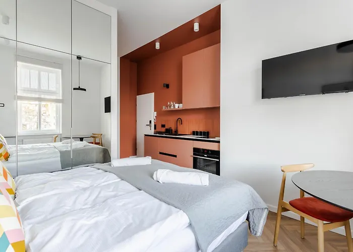 Appartement Nowoczesne I Stylowe Studia Very Berry W Poznaniu By Renters Poznań